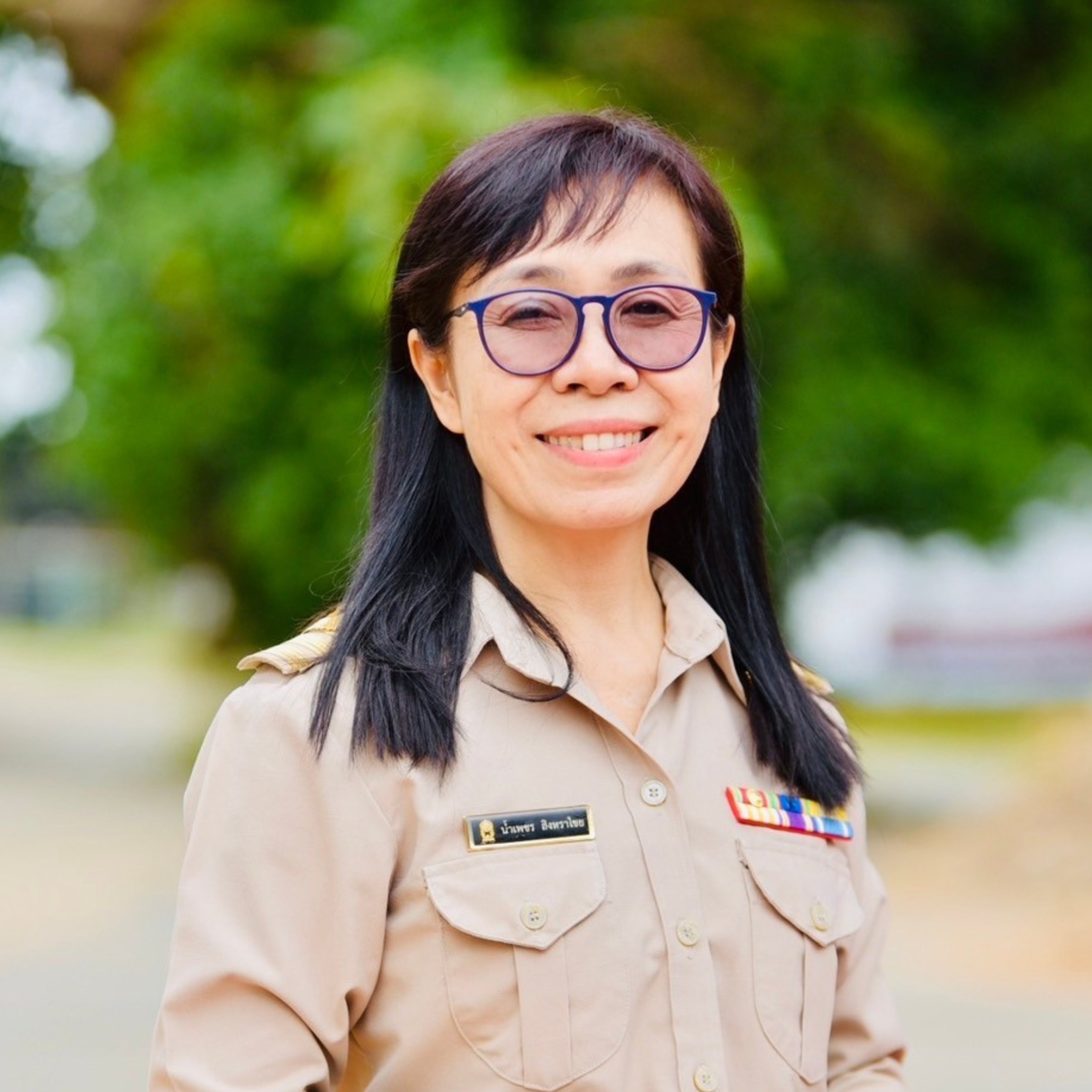 นางสาวน้ำเพชร สิงหราไชย